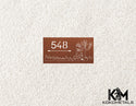 Address Sign 12 - Kokopelli Cactus Desert Metal Sign