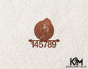 Address Sign 13 - Kokopelli Moon Desert Metal Sign
