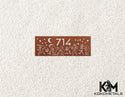 Address Sign 18 - Kokopelli Cactus Moon Desert Metal Sign