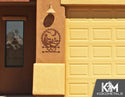Address Sign 4 - Kokopelli Cactus Moon Desert Metal Sign
